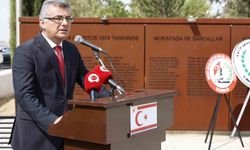 KKTC Cumhurbaşkanı Erhürman: 'Burada yatan her bir şehidimiz, Kıbrıs Türk halkının yaşadığı acıların ve ödediği ağır bedellerin en somut göstergesidir'