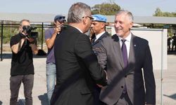 KKTC Cumhurbaşkanı Erhürman, GKRY lideri Hristodulidis bir araya geldi