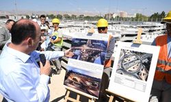 Konya'nın raylı sistem projeleri hızla ilerliyor