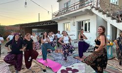 Köylü kadınlar, topluca stres attı