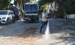 Kuşadası Belediyesi'nden yaz sezonunda yoğun temizlik mesaisi