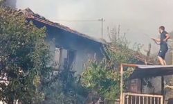 Kütahya'da ev yangını: Tek katlı ev küle döndü