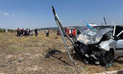 Kütahya'da trafik kazası: 1 ölü 5 yaralı