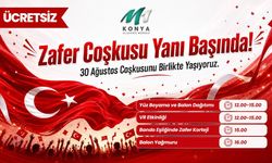 M1 Konya AVM'den 30 Ağustos'ta Zafer Yürüyüşü