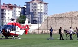 Malatya'da ambulans helikopter 58 yaşındaki hasta için havalandı