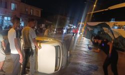 Malatya'da iki otomobil çarpıştı: 1 yaralı