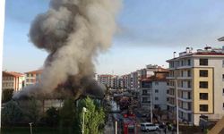 Malatya'da İşçilerin kaldığı yatakhanede korkutan yangın