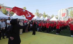 Melikgazi'de çocuklar doya doya eğlendi
