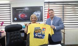 Menderes Başkanvekili Şen'e taksicilerden hayırlı olsun ziyareti