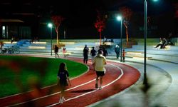 Merkez park şehrin gözdesi, sporun merkezi oldu
