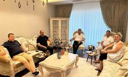 Milletvekili Bünyamin Bozgeyik'ten gazeteci Ali Babat'a 'geçmiş olsun' ziyareti