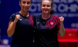 Milli badmintonculardan Hindistan'da çifte galibiyet