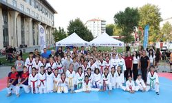 Minik Tekvandocular Kütahya'da dostluk için mücadele etti