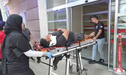 Motosiklet devrildi: 1 yaralı