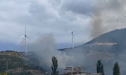 Narlı'daki yangınına havadan ve karadan müdahale ediliyor