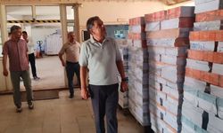 Nazilli'de ders kitabı dağıtımı öncesi hazırlıklar denetlendi