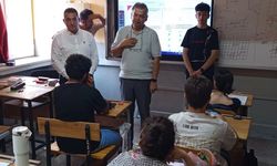 Nazilli'de öğrenciler yaz tatilinde de ders başında