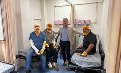 Ordu'da ev yangınında tüp patladı: 5 yaralı