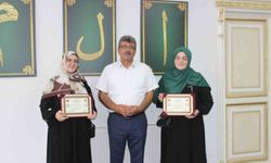 Ordu'da hafızlık eğitimini tamamlayan 8 öğrenciye belgeleri verildi