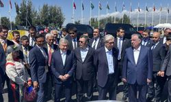 Orta Asya liderleri, Issık Göl'de F1H2O Dünya Şampiyonası'nı birlikte takip etti