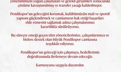 Pendikspor'un transfer yasağı kaldırıldı