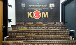 Polis bin 830 paket gümrük kaçağı sigara ele geçirdi