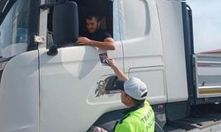 Refahiye'de 3 bin 38 sürücü ve yolcuya trafik bilgilendirmesi
