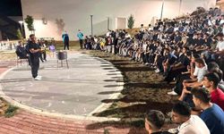 Rektör Kızıltoprak, Murat Dağı'nda gençlerle kamp ateşi başında buluştu