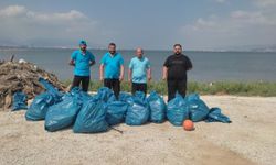 Sahillerden 10 ton çöp çıktı