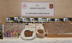 Sakarya'da kaçakçılık operasyonu: 120 kilo tütün ve yüz binlerce makaron ele geçirildi