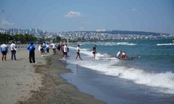 Samsun'da 3 günlük 'denize girilmeme' uyarısı