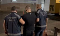 Samsun'da 9 yıl 5 ay hapis cezası bulunan hükümlü yakalandı