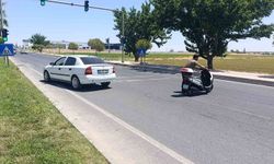 Şanlıurfa'da otomobille motosiklet çarpıştı: 1 yaralı