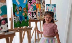'Sayılarla Tuval Boyama Atölyesi' Mini Sergi ile tamamlandı