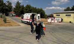 Siirt'te beyin kanaması geçiren kadın ambulans helikopterle hastaneye sevk edildi