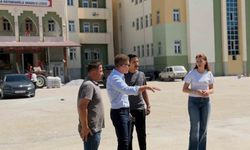 Simav'da eğitim yatırımları yerinde incelendi