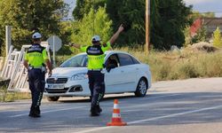 Sinop'ta jandarmadan trafik güvenliği için 7/24 denetim