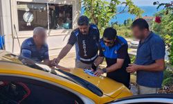 Sinop'ta ticari taksiler denetlendi
