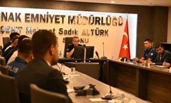 Şırnak'ta ağustos ayı güvenlik toplantısı gerçekleştirildi