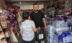 Sivrihisar Bakkallar Odası'ndan öğrencilere kırtasiye desteği