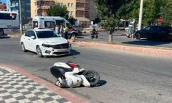 Tavşanlı'da otomobil ile motosiklet çarpıştı: 1 yaralı