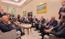 TBMM Başkanı Kurtulmuş'tan kulis ziyareti