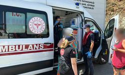Ticari yatta yaralanan vatandaş için tıbbi tahliye