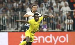 Trendyol Süper Lig: Beşiktaş: 1 - Eyüpspor: 0 (İlk yarı)