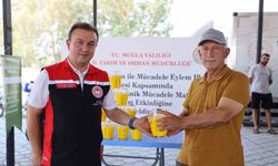 Turunçgil üreticilerine 8 bin Akdeniz Meyve Sineği tuzağı dağıtıldı