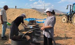 Üniversite öğrencileri yaz tatilinde tarlada ailelerine destek oluyor