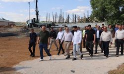 Vali Çelik, Karlıova'daki eğitim yatırımlarını yerinde inceledi