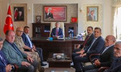 Vali Eldivan'dan Kaymakam Yıldırım'a Ahat'a hayırlı olsun ziyareti