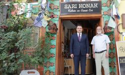 Vali Işın, Sarı Konak Kültür ve Sanat Evi'ni ziyaret etti