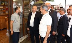 Vali Küçük, Besni'de esnafın talep ve önerilerini dinledi